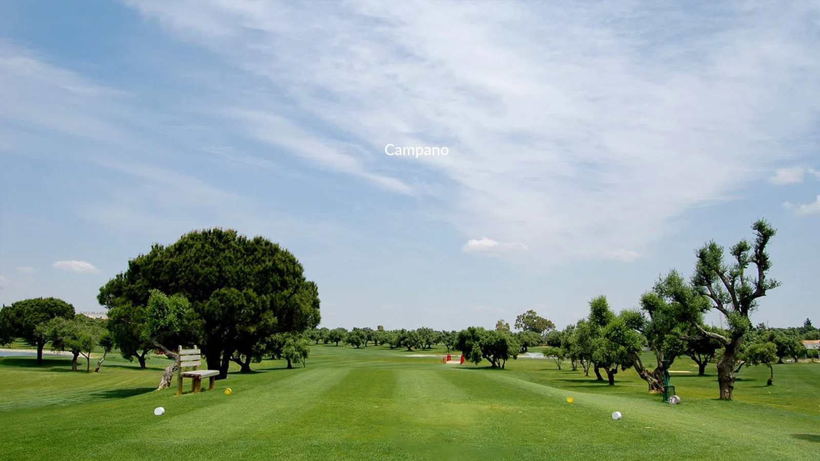 Golfbanorna i Cádiz-området