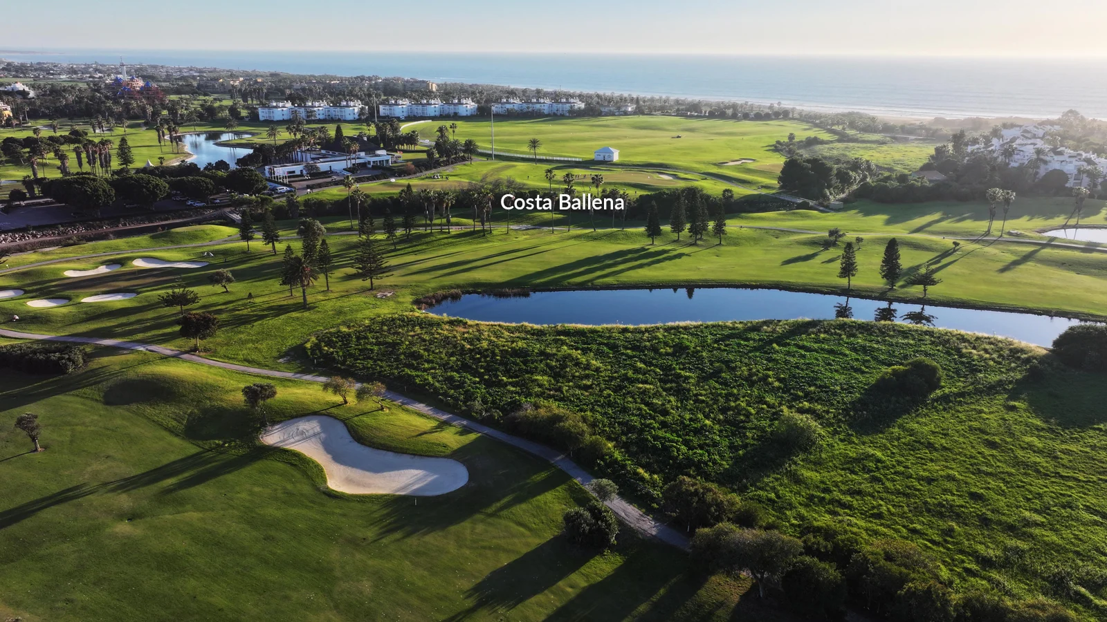 Golfbanorna i Cádiz-området