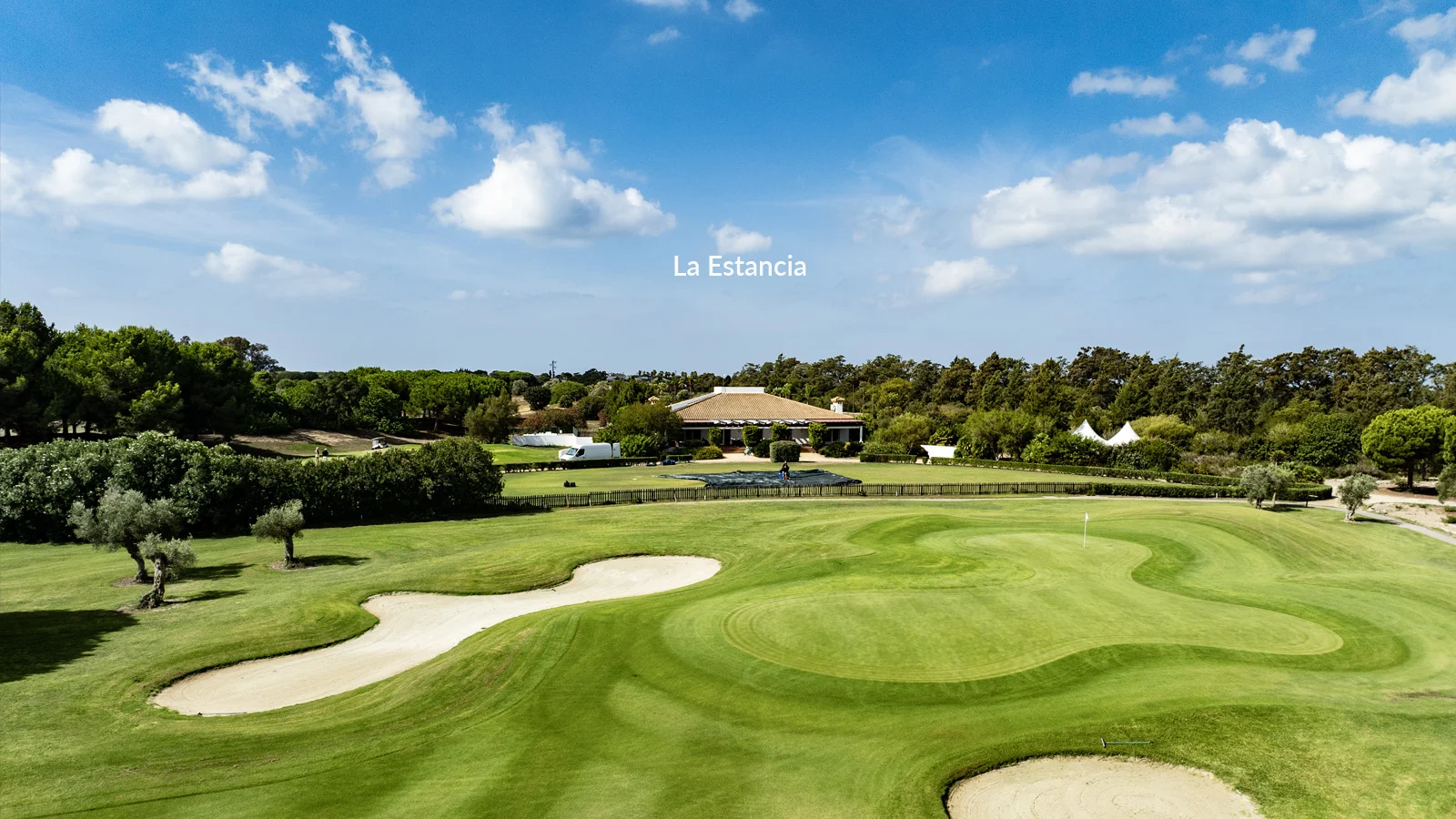 Golfbanorna i Cádiz-området